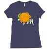 orange juice Ladies Fitted T-Shirt