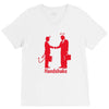 handshake V-Neck Tee