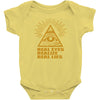 real eyes realize real lies Baby Onesie