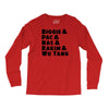 real hip hop heads Long Sleeve Shirts