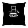 computer science pc nerd gamer zocker shooter funny Throw Pillow