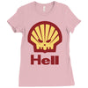 hell Ladies Fitted T-Shirt