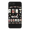 i have two titles aunt and dogmom and i rock them both with roses iPhone 7 Plus Case