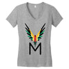 jake paul savage maverick team Women's V-Neck T-Shirt