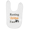 resting witch face   fall t shirt   funny halloween Baby Bibs