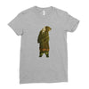 Bear in The Forest Ladies Fitted T-Shirt