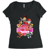 paw patrol birthday girl uncle Women's Triblend Scoop T-shirt