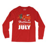 Halloween Kings Are Born In July Long Sleeve Shirts