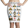life is a game Pencil Skirts