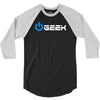 geek' (power on button) 3/4 Sleeve Shirt