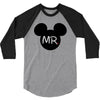 Mr. and Mrs. Matching 3/4 Sleeve Shirt