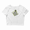 lets rock!!! black Crop Top