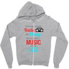 THE SONGS ON THE RADIO Zipper Hoodie