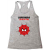 Superhero On The Way Racerback Tank