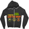 camp fire swamp Zipper Hoodie