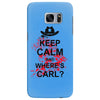 keep calm and where's carl tshirt the walking zombie tee apocalypes fu Samsung Galaxy S7 Edge
