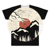 Mountain Wildlife All Over Men's T-shirt