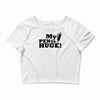 huge pen Crop Top
