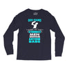 god found autism dad Long Sleeve Shirts