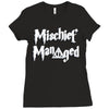 mischief managed Ladies Fitted T-Shirt