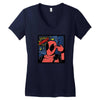 bang pop art Women's V-Neck T-Shirt