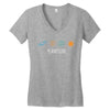 Planet Women's V-Neck T-Shirt