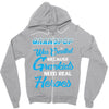 Grandpop Was Created because Grankids Need Real Heroes Zipper Hoodie