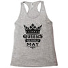 Queens Are Born In May Racerback Tank
