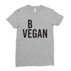 be vegan Ladies Fitted T-Shirt