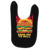 burger fever Baby Bibs