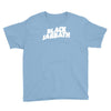 black sabbath metal rock baseball jersey Youth Tee