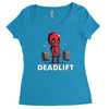 deadlift Women's Triblend Scoop T-shirt