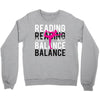 Reading Yoga Wine Balance Crewneck Sweatshirt