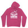 Camper Couple Girl White Unisex Hoodie