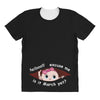 March Peeking Out Baby Girl All Over Women's T-shirt