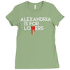 alexandria is for lovers Ladies Fitted T-Shirt