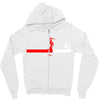 line Zipper Hoodie