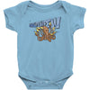 octopus with bubble gun goes pewpew Baby Onesie