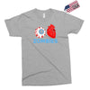 i heart zombies scary eye bloody heart halloween Exclusive T-shirt