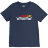 Fire White V-Neck Tee