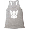 deceptacons logo printed Racerback Tank