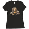 naughty boy Ladies Fitted T-Shirt
