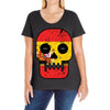 spain till i die Ladies Curvy T-Shirt