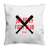 joe kelly fight club shirt Throw Pillow