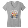 saitama's gym Women's V-Neck T-Shirt