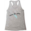 down the shore hooded Racerback Tank