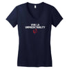 viva la unpredictability Women's V-Neck T-Shirt