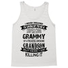 Super Cool Grammy Of A Freaking Awesome Grandson Tank Top