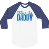 who's the daddy christmas 3/4 Sleeve Shirt