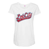 lob city Maternity Scoop Neck T-shirt